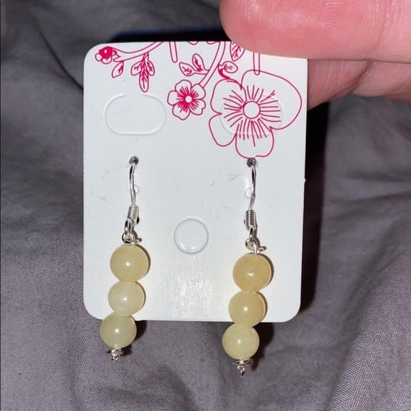crystal earrings!! - Picture 2 of 2